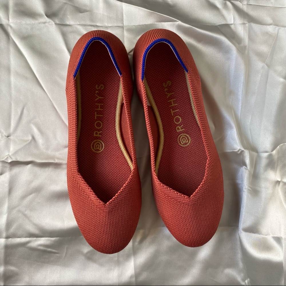 Rothy's The Flat in copper - retired color!